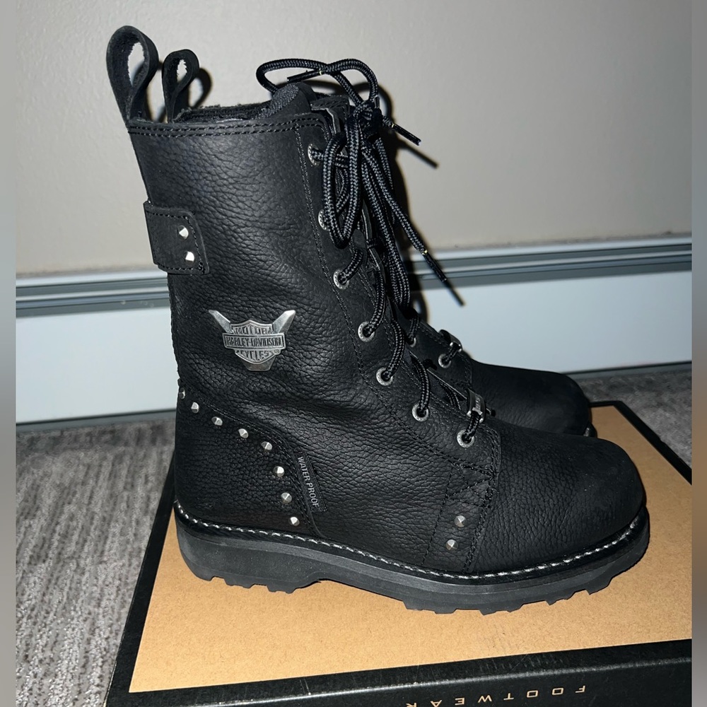Harley Davidson Ardmore waterproof boots.